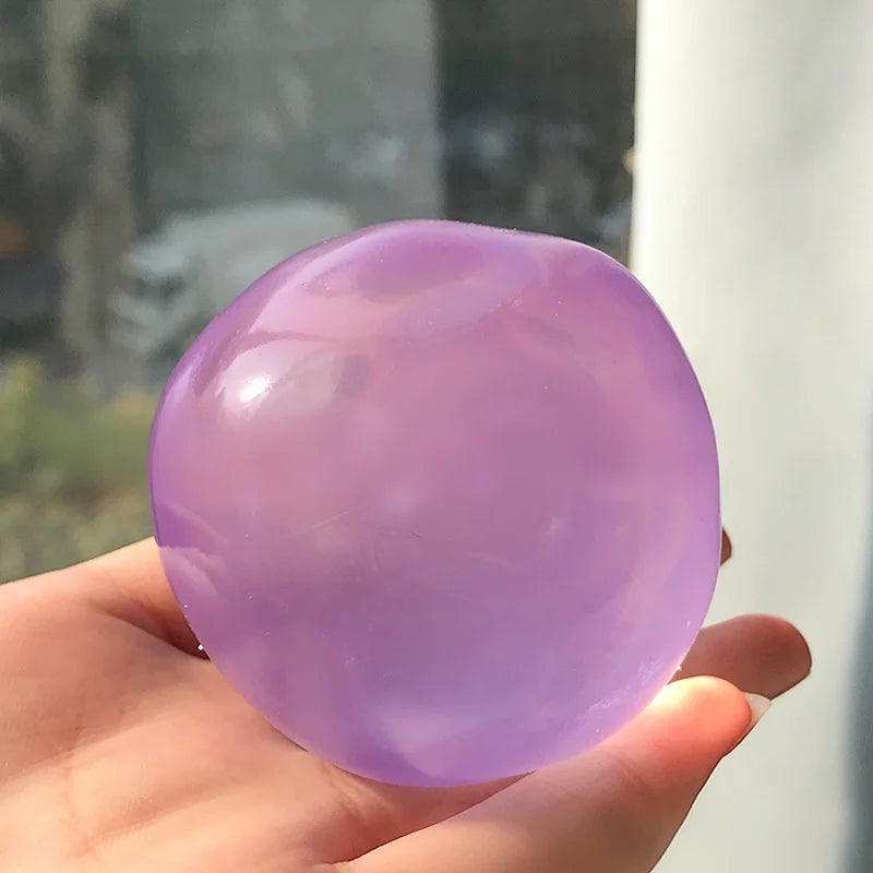 Mochi Coconut Oil Transparent Squishy Toy