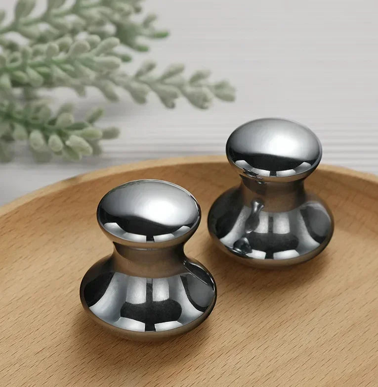 Gua Sha Face Massager – Mushroom Shape Terahertz Energy Stone