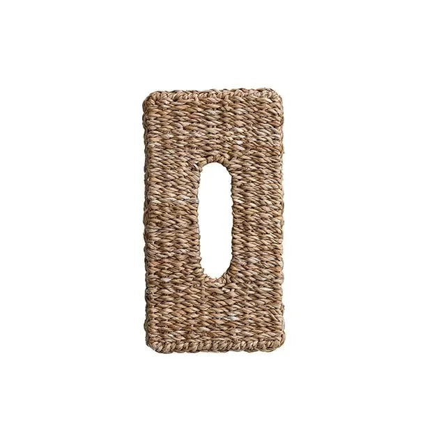 Woven Natural Seagrass Tissue Box Cover Handmade Storage Box Eco-Friendly Natural Home and Home Decor Wholesale from Vietnam