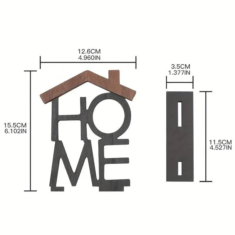 Miniature House Wooden Home Ornament