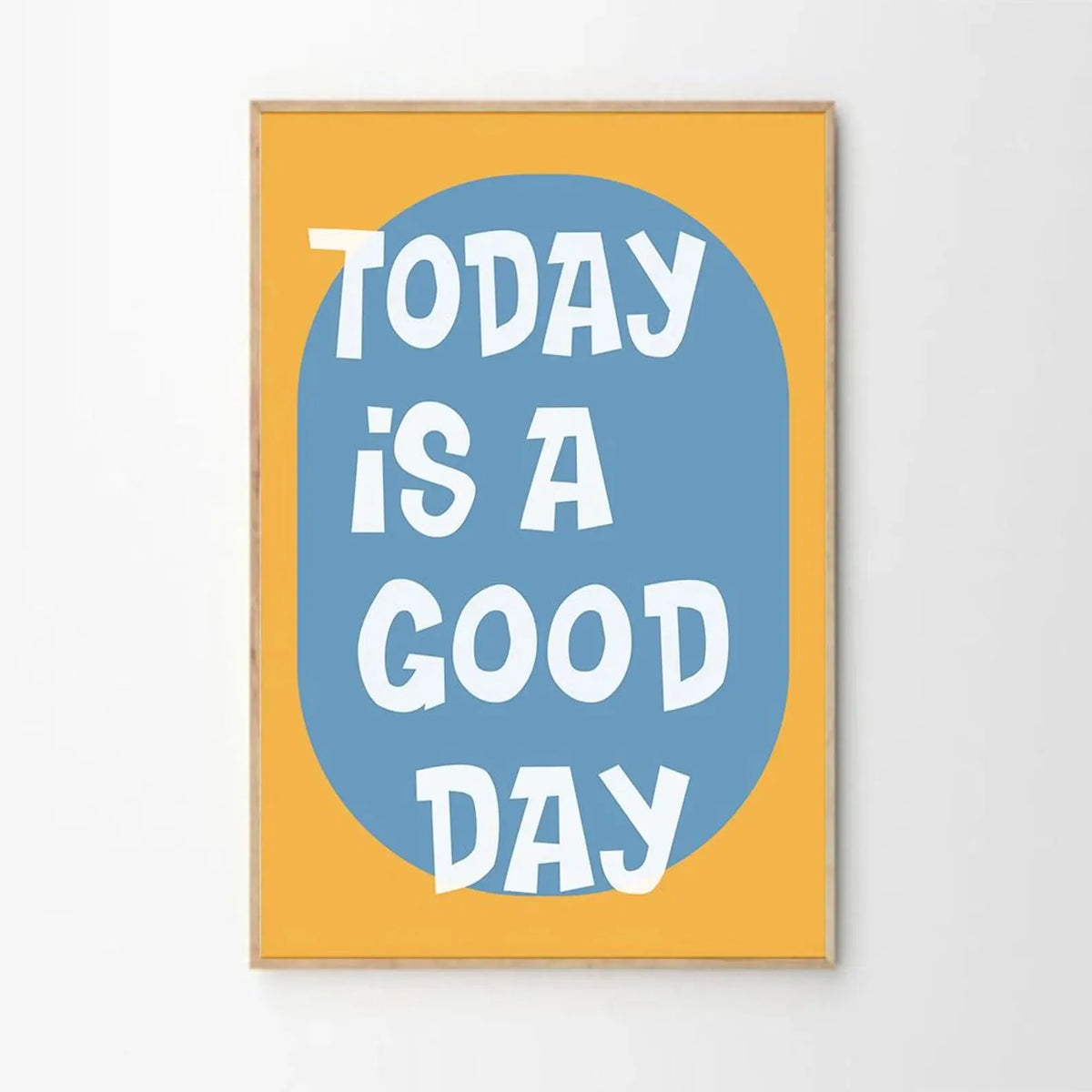 Good Day Quote Minimalist Wall Art