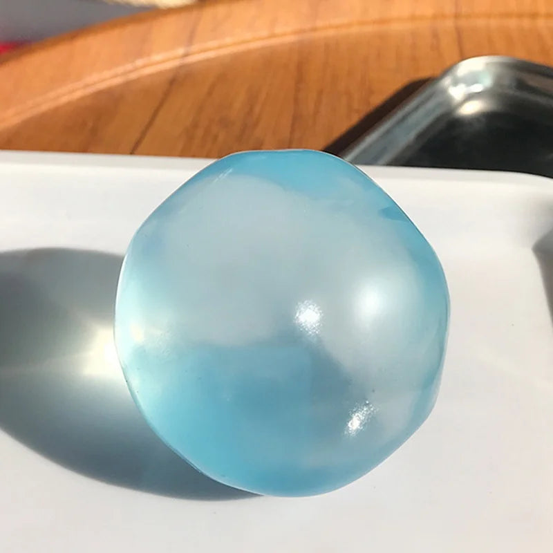 Mochi Coconut Oil Transparent Squishy Toy