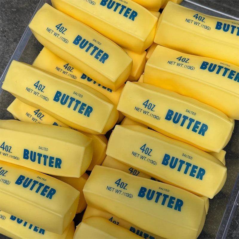 Butter Stick Crunchy Squishy Stress Toy