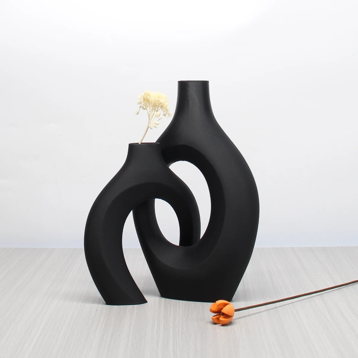 Bohemian Style Art Vase Set