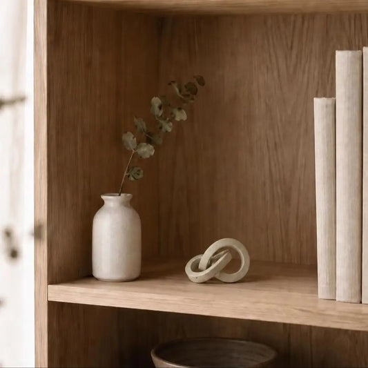 Nordic Resin Knot Sculpture Decor