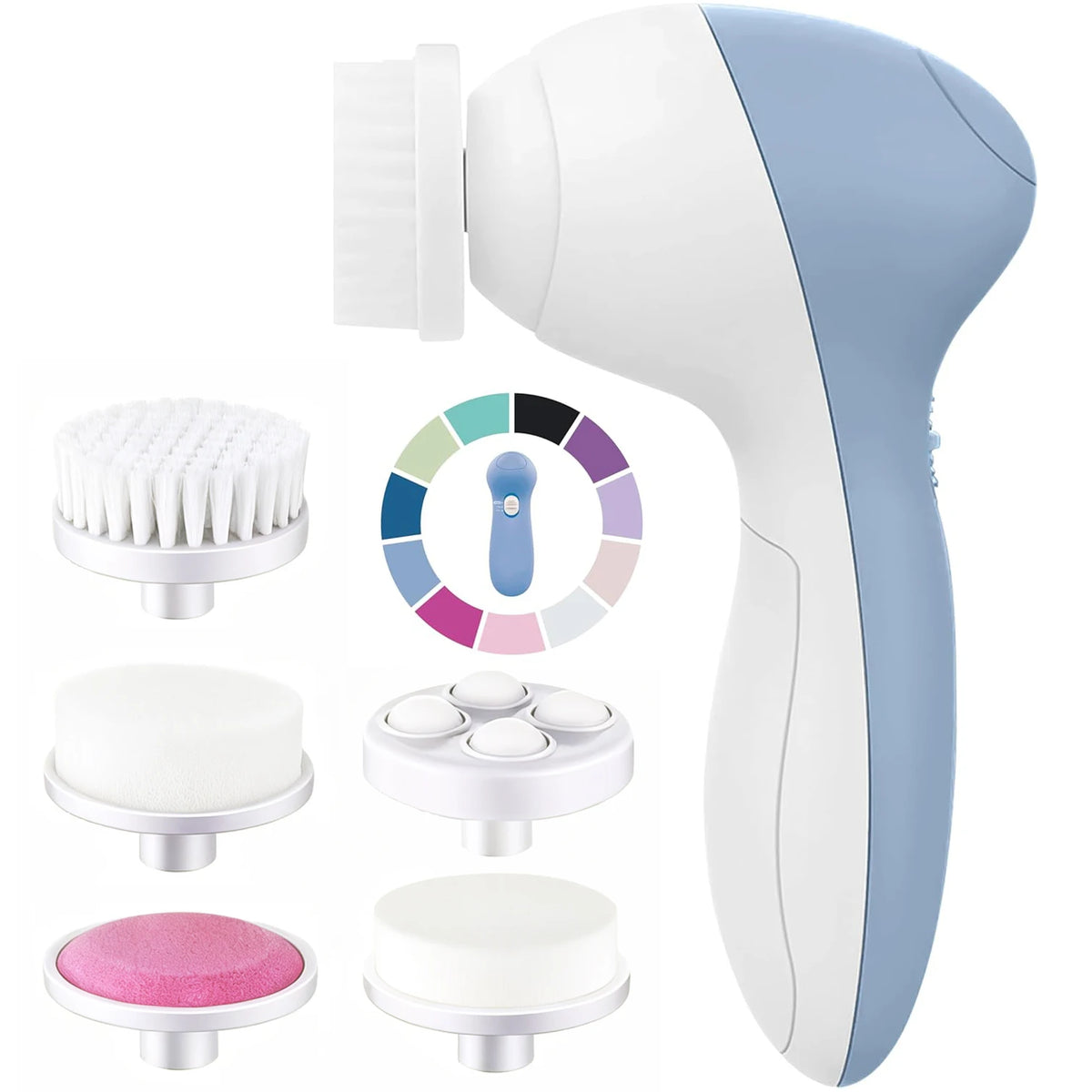 5-in-1 Electric Facial Cleansing Brush