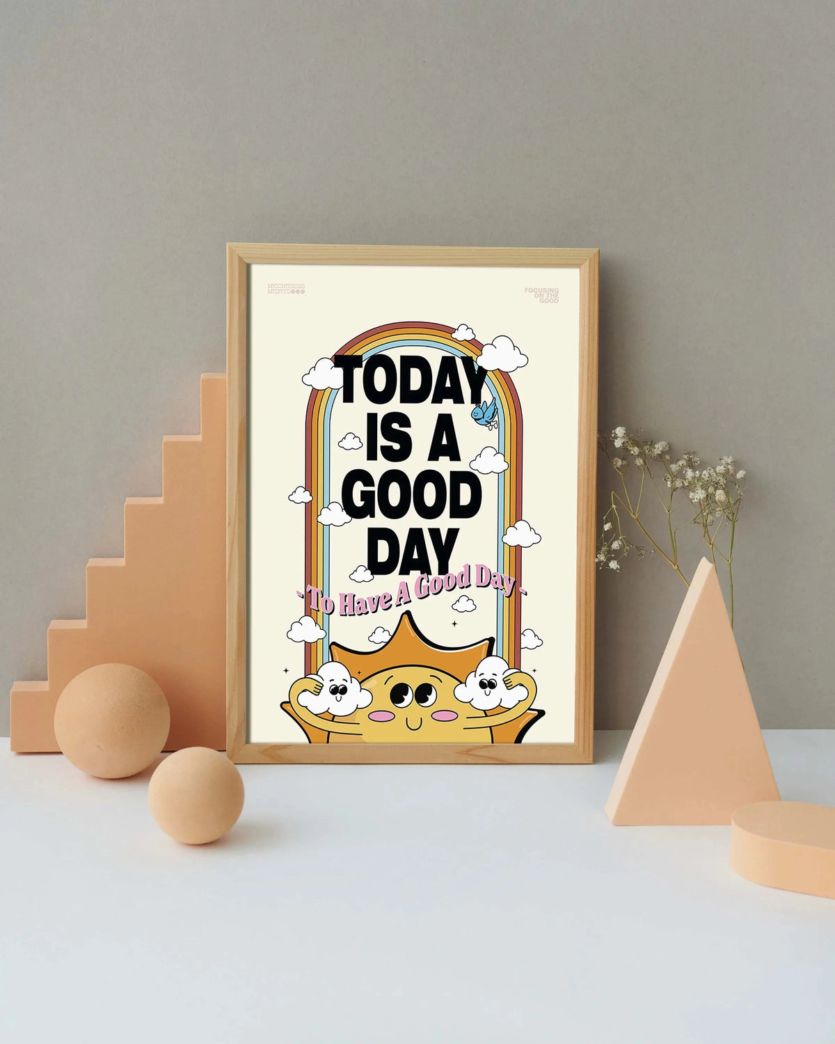 Good Day Quote Minimalist Wall Art