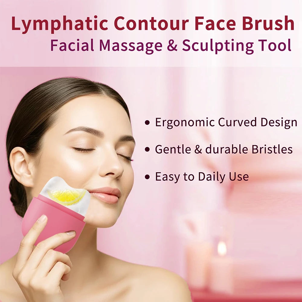 Silicone Ice Mold Face Roller Massager