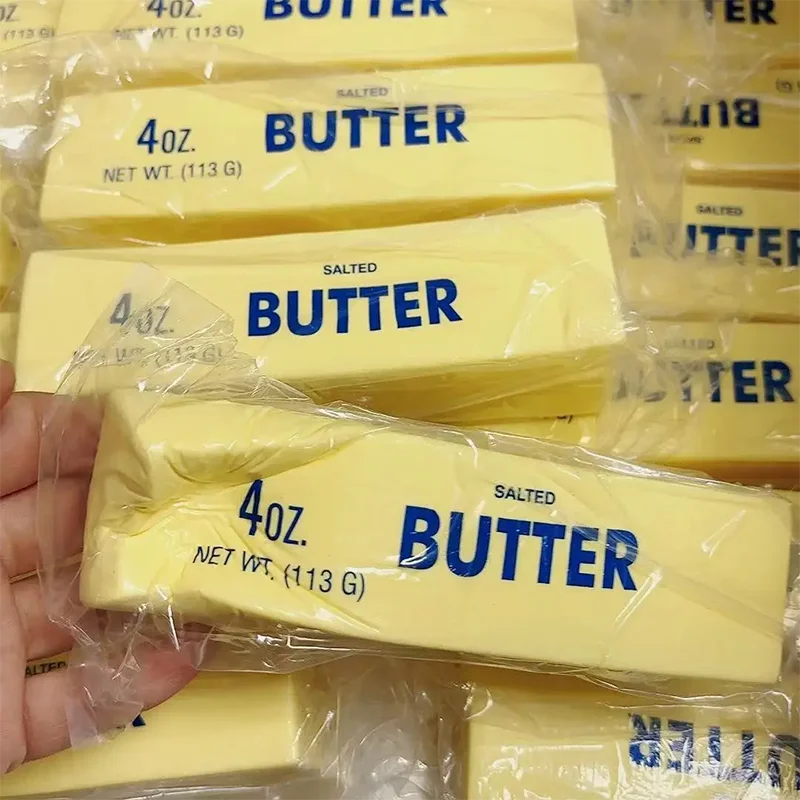 Elastic Butter Stick Cheese Squishy Toy
