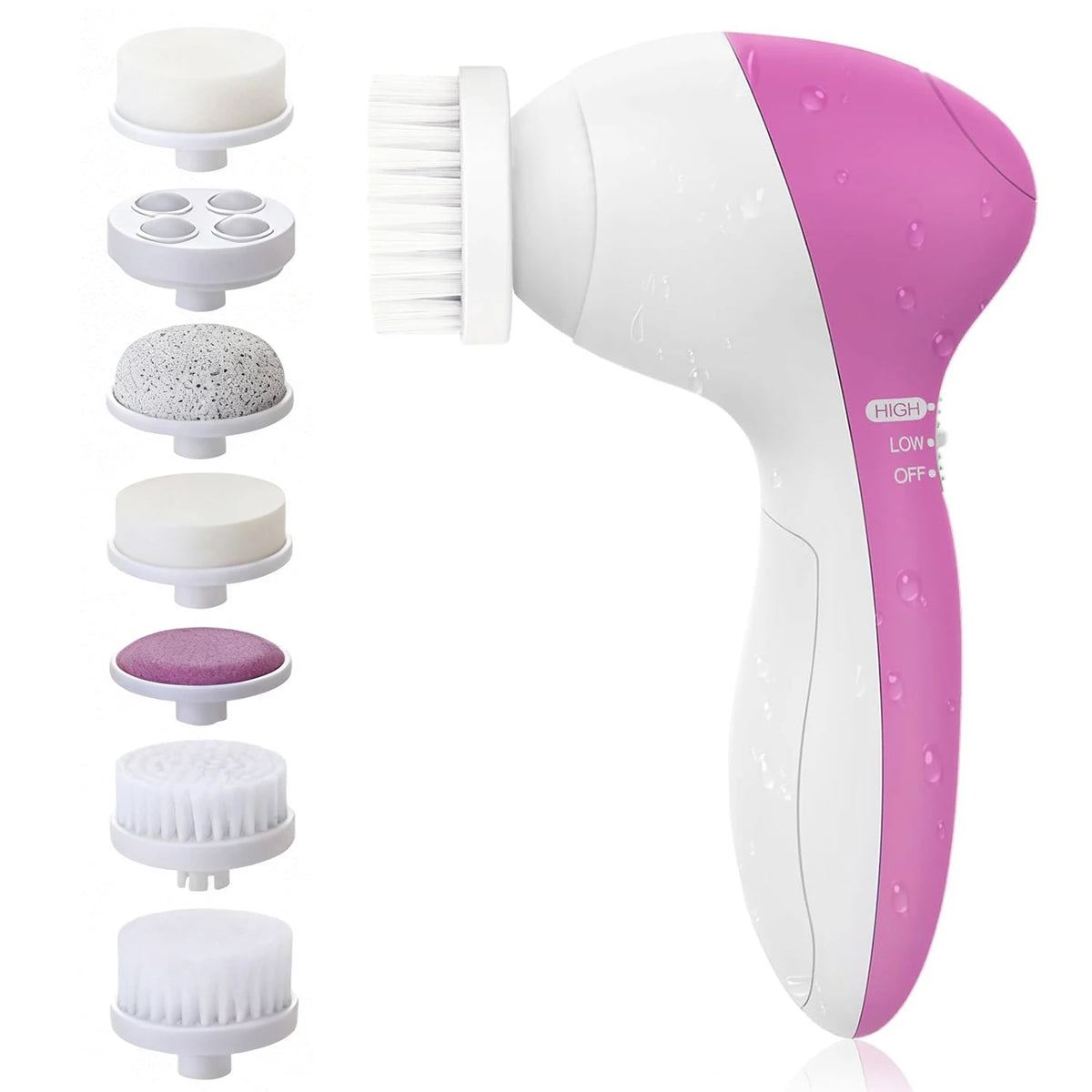 5-in-1 Electric Facial Cleansing Brush