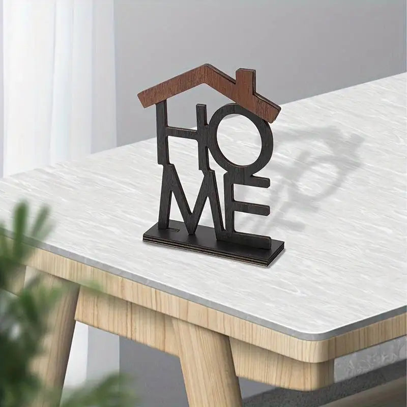 Miniature House Wooden Home Ornament