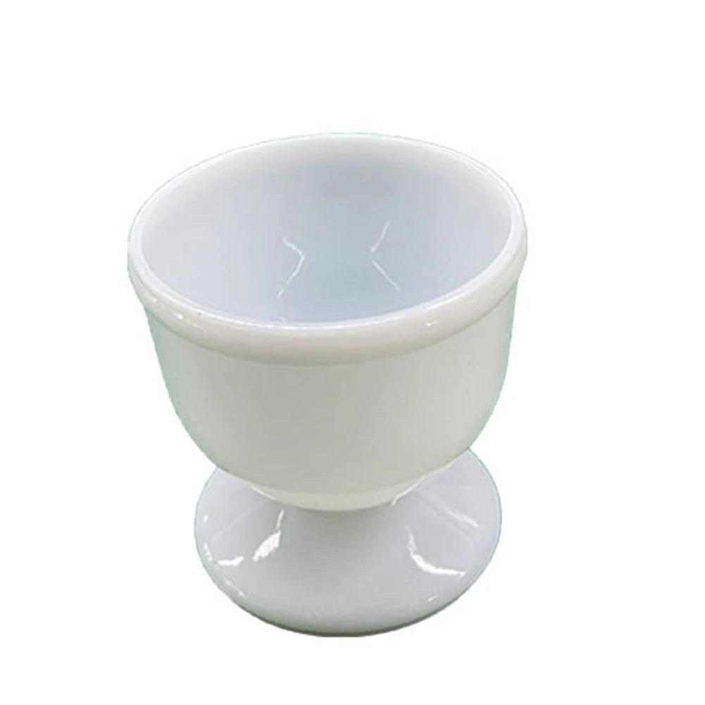 2PCS Egg Holder White Egg Cup Holder Hard Soft Boiled Eggs Breakfast Egg Holder Banquet Eggs Supplies Boiled Eggs Container