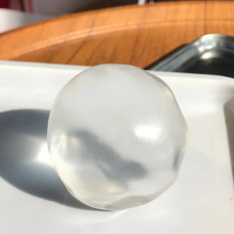 Mochi Coconut Oil Transparent Squishy Toy