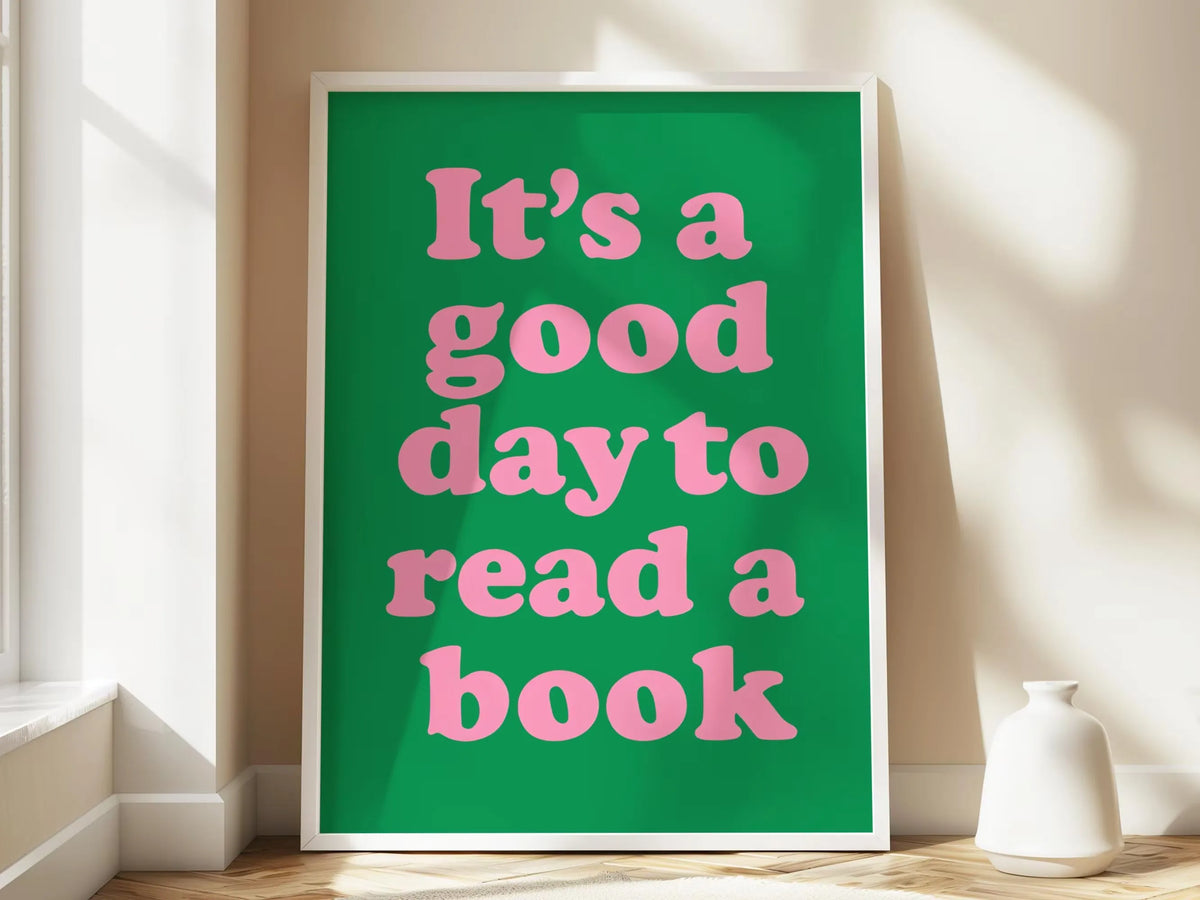 Good Day Quote Minimalist Wall Art