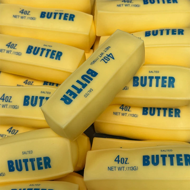 Butter Stick Crunchy Squishy Stress Toy