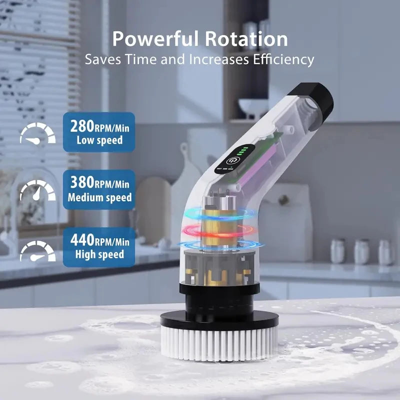 9-in-1 Electric Spin Cleaning Brush