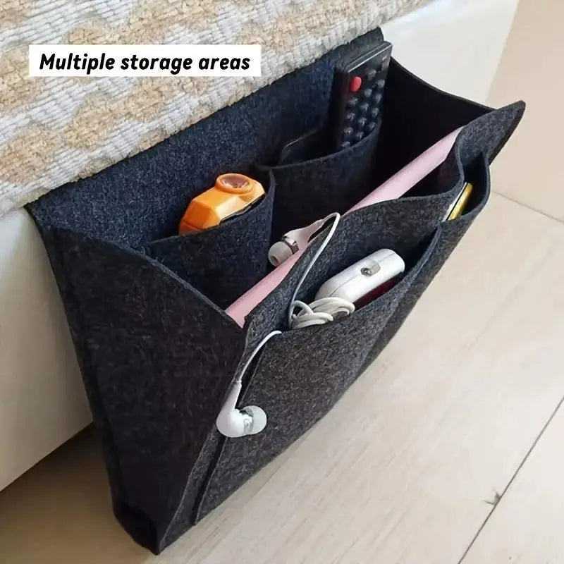 Felt Bedside Hanging Storage Organizer