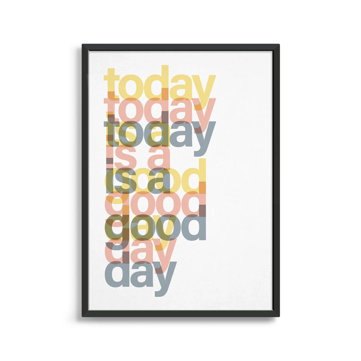Good Day Quote Minimalist Wall Art