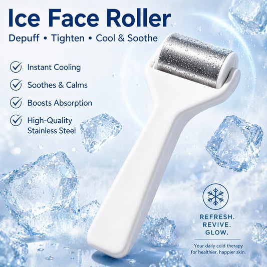 Stainless Steel Ice Face Roller