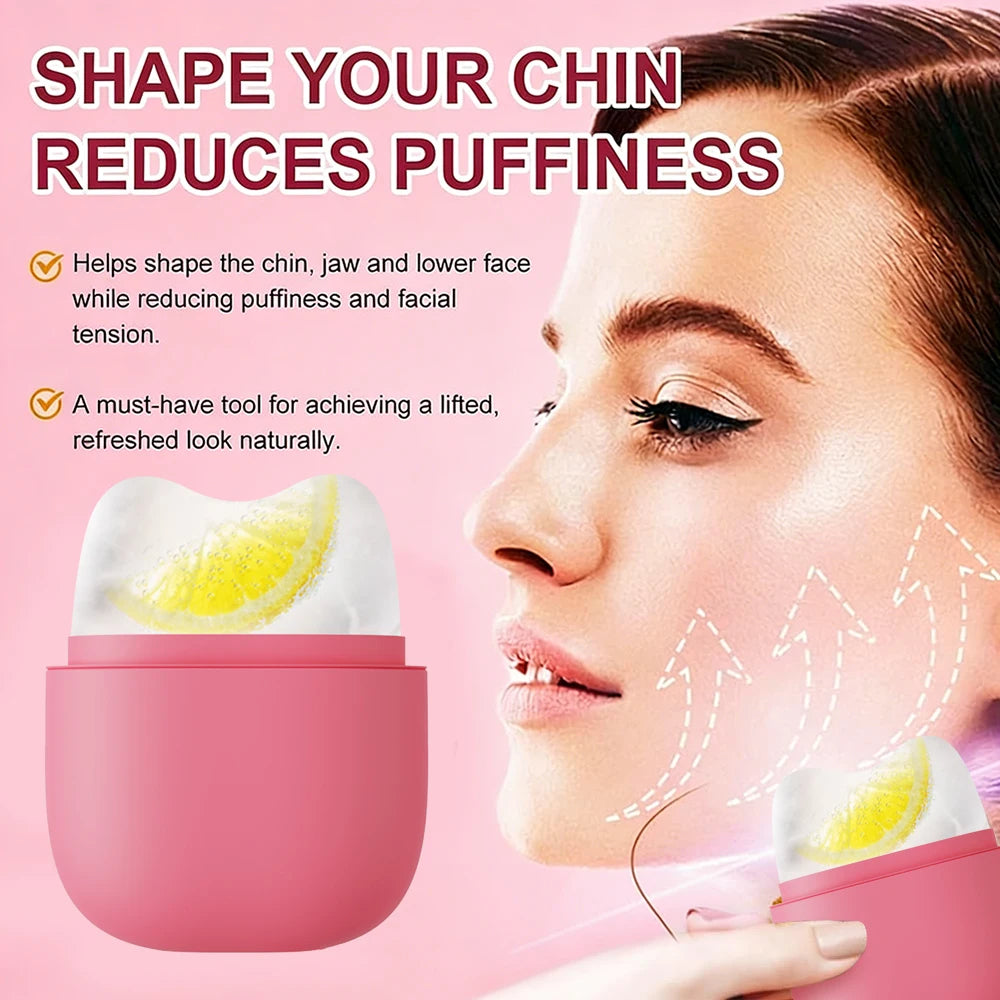 Silicone Ice Mold Face Roller Massager