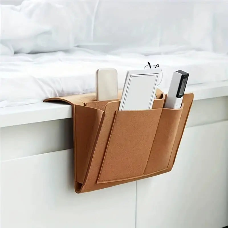 Felt Bedside Hanging Storage Organizer