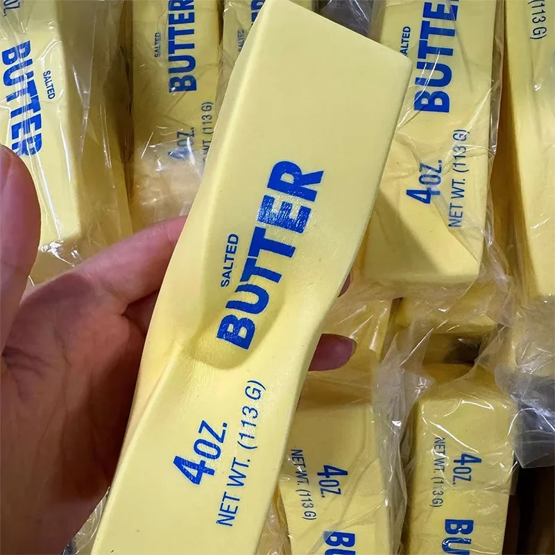 Elastic Butter Stick Cheese Squishy Toy