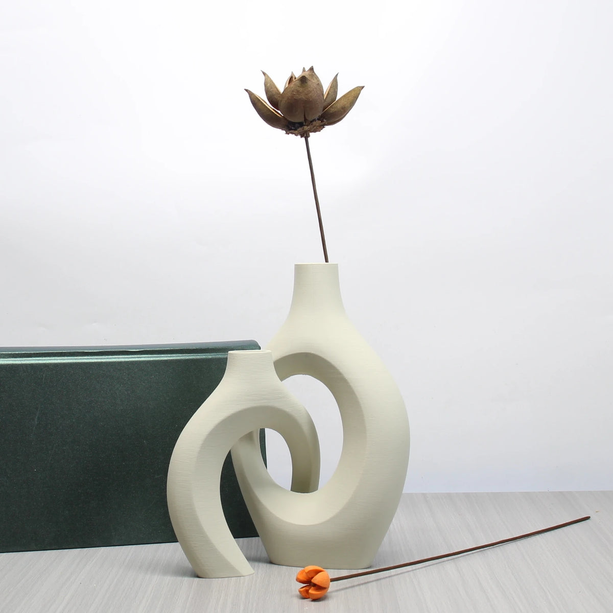 Bohemian Style Art Vase Set