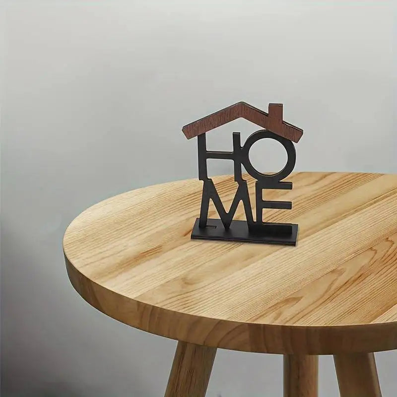 Miniature House Wooden Home Ornament