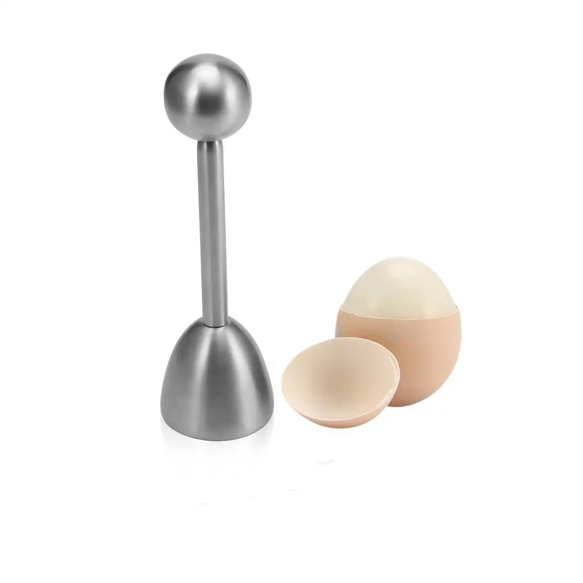 Stainless Steel Boiled Egg Topper Shell Top Knocker Opener   Kitchen Tool Cutter   Accessories  Gadget