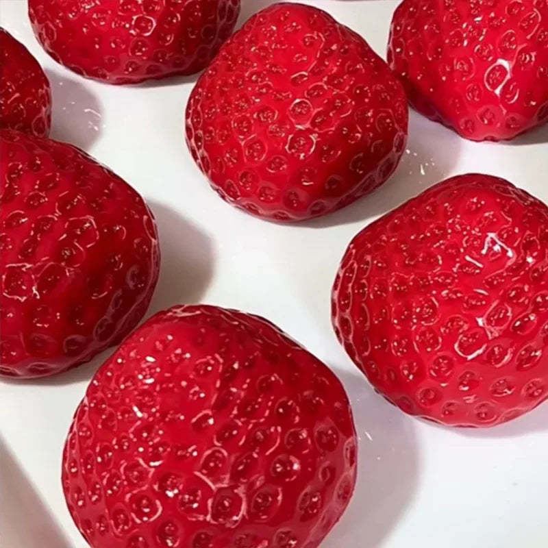 Big Strawberry Kawaii Squishy Fidget Toy
