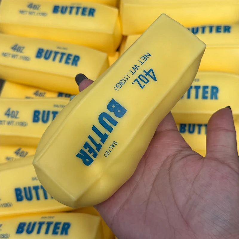 Butter Stick Crunchy Squishy Stress Toy