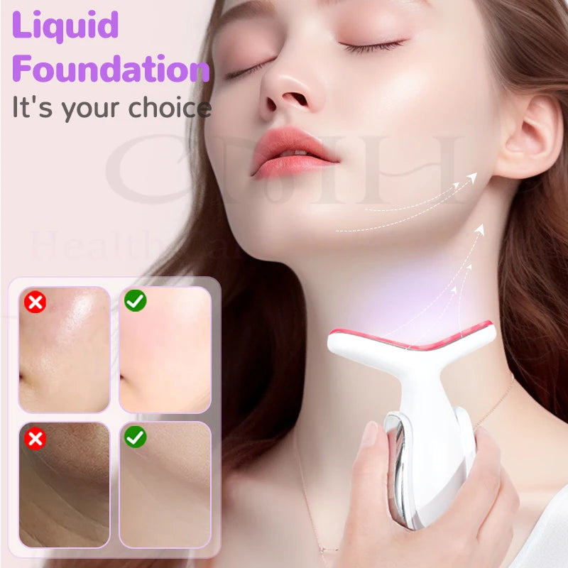7-in-1 LED Neck & Face Therapy Massager
