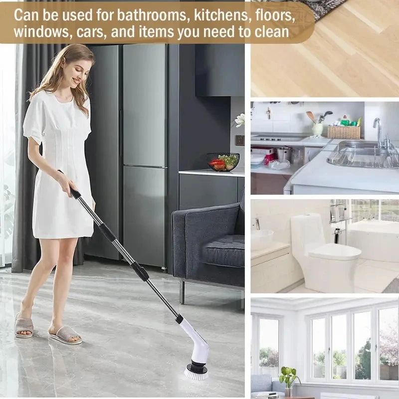 9-in-1 Electric Spin Cleaning Brush