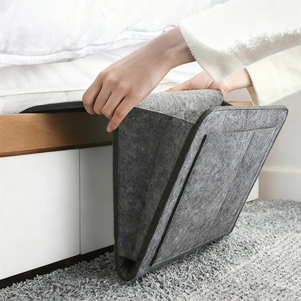 Felt Bedside Hanging Storage Organizer