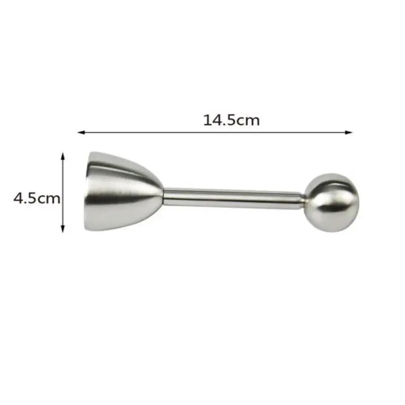 Stainless Steel Boiled Egg Topper Shell Top Knocker Opener   Kitchen Tool Cutter   Accessories  Gadget