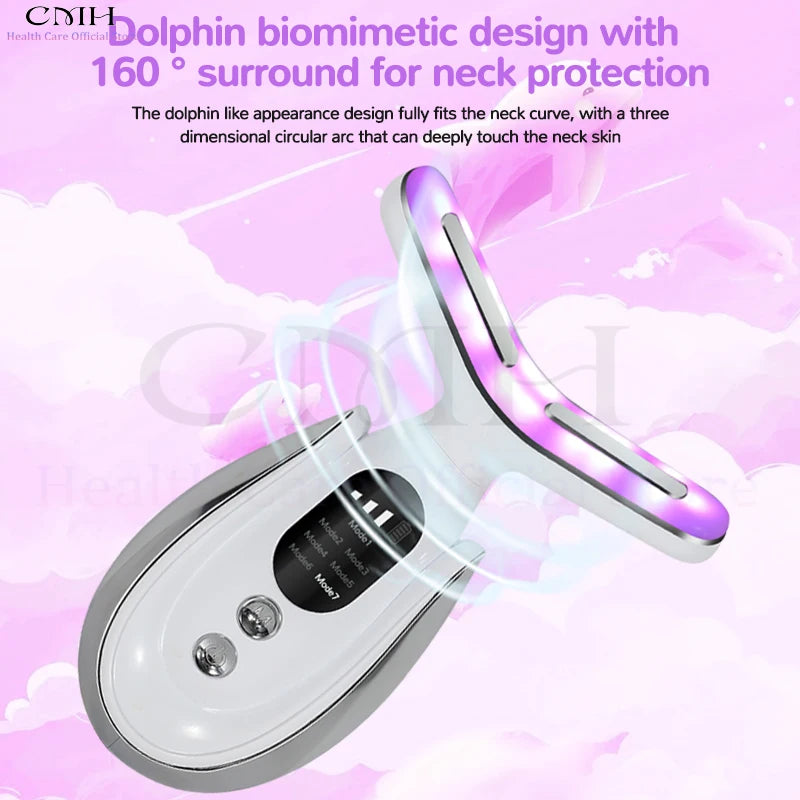 7-in-1 LED Neck & Face Therapy Massager