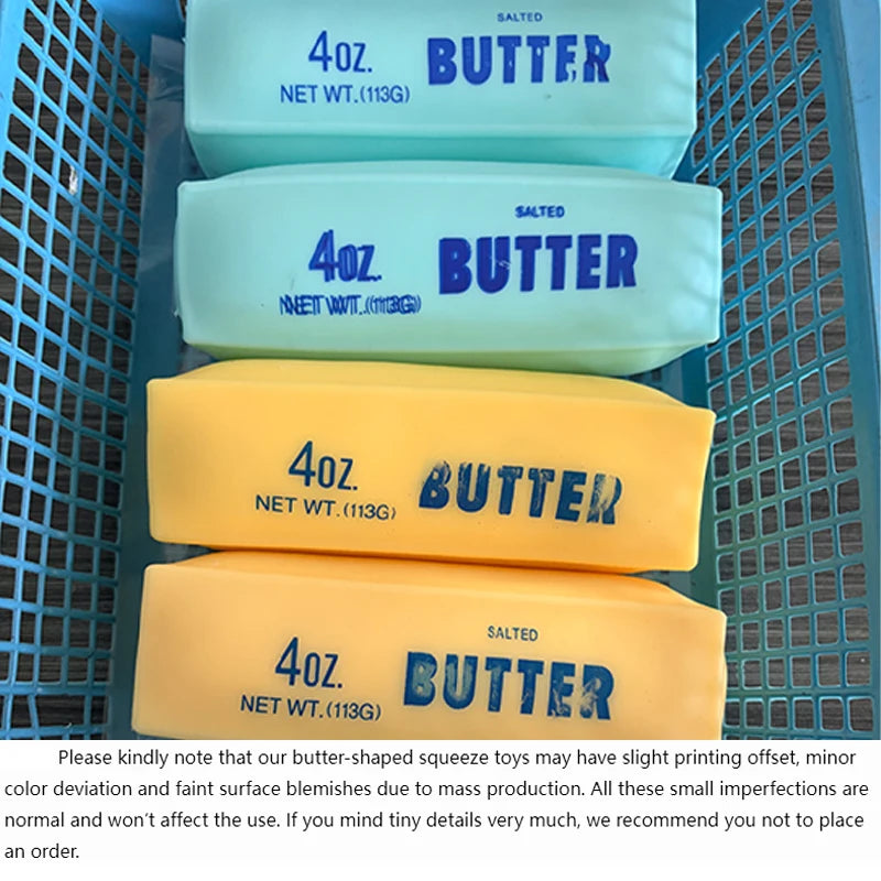 Butter Stick Crunchy Squishy Stress Toy