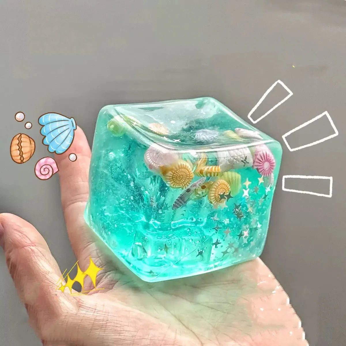 Ocean Maltose Water Ball Fidget Toy